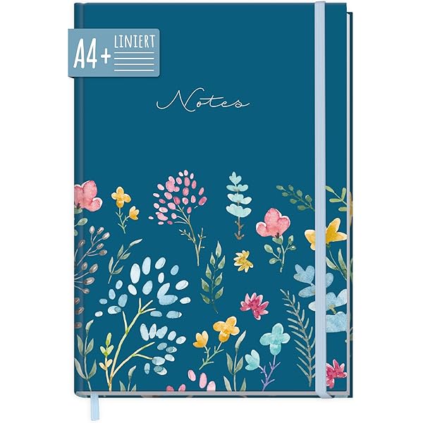 Liniertes Notizbuch (©Star, A4, 156 Seiten, Softcover) | Mit
