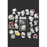 Ms Major Selection Snoopy Sticker Paketi/Bullet Journal Defter &Ccedil;ıkartma Ajanda Laptop Etiket, 76541657484874
