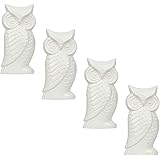 Lot De 4 Humidificateurs à Suspendre En Céramique Blanche Pour Radiateur - Contrôle L'humidité De L'air Sec Et De L'humidité Avec Crochets En S Gratuits - Respectueux De L'environnement - Aucune