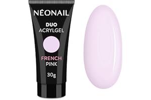 NÉONAIL NeoNail Professional Duo żel akrylowy 30 g, przedłużanie paznokci, sztuczne paznokcie, modelowanie, budujący, żel budujący (FRENCH PINK)