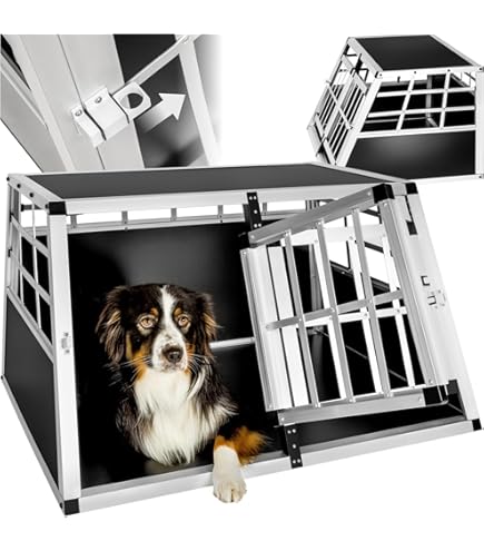 Merschbrock Trade GmbH Hondentransportbox M voor de auto, reisbox