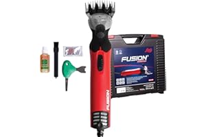 Lister Fusion Shear, Professional Shearing Clippers, Clippers for Sheep & Cattle, Farm Supplies, Lightweight, Low Vibration, Corded, 5m Cable, Heavy Duty Shearing