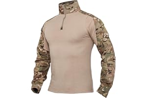 ‎XKTTAC XKTTAC Combat Shirt Tactical mit 2-4 Taschen Herren Militär Ausrüstung Security Outdoor Polizei Hemd Bundeswehr Paintball Airsoft