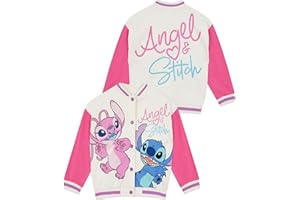 Disney Lilo Und Stitch Jacke | Bomberjacke Stitch Und Angel | Mädchen Jacke
