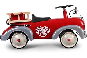 Bombero Speedster de Baghera | Transportador multidireccional - Muchos accesorios realistas | A partir de 12 meses