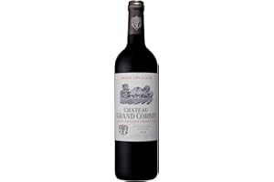 CASTEL CHATEAUX GRANDS CRUS Château Grand Corbin - Vin Rouge - AOP Saint-Emilion Grand Cru - Millésime 2019 - 1 bouteille x 75cl