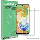AOKUMA [2 Pezzi Pellicola Vetro Temperato per Samsung Galaxy A04/A04s/A03s Pellicola Protezione,Durezza 9H,Antiurto Antigraff