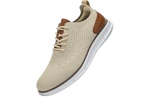 SVNKE Zapatos de Cordones Zapatillas de Vestir Clásico Oxfords Formales Derby para Hombre Boda Negocios