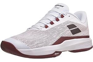 Babolat, Chaussures de Tennis Modèle Jet TERE 2 AC M, Empeigne en Mesh Respirant, Semelle EVA Amortissante, Renforts Latéraux pour Stabilité, Semelle Michelin Durable