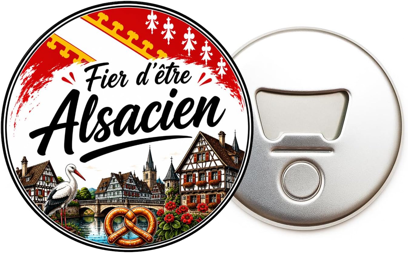 À Qui S'adresse le Magnet Décapsuleur Alsace Fier d être Alsacie ? Profils Recommandés