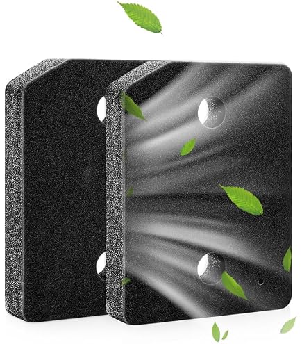 Filtro In Spugna KEEPOW Per Miele 9164761 | Tappetino Di Ricambio Per Asciugatrice A Pompa Di Calore T1 (2 Pezzi, 207x157x30 Mm)