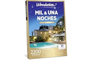 WONDERBOX Caja Regalo - MIL & UNA Noches con Encanto - una Estancia con Diferentes Opciones a Elegir Entre 2.200 estancias con Encanto para Dos Personas.