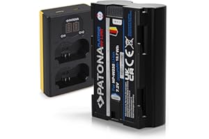 PATONA Platinum NP-W235 Batteria (2600mAh) Compatibile con Fuji Fujifilm - con USB DUAL LCD 1888 (ingresso USB-C o micro USB)