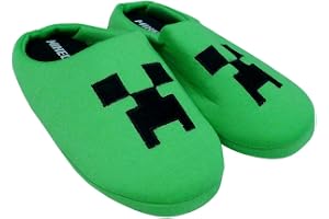 Creeper Boys Tofflor, unisex barn gröna spel tema mules skor, Slip On för tjejer