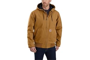 Carhartt Loose Fit Washed Duck Insulated Active Jacket Capispalla da Lavoro Uomo