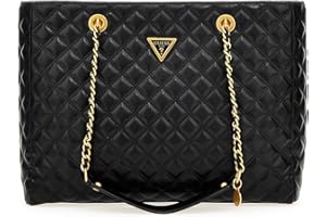 Guess Cabas damassé en cuir PU Giully jeans - Femme