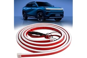 EuAcesry Waterproof Auto Streifen Licht, 150 cm Car Hood LED Strip Lights, Universal Auto Tagfahrlicht, 10-16V Car Hood Light Strip Motorhaube Lichtstreifen für SUV, LKW