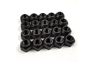 BRITPART Juego de 20 tuercas para ruedas de acero aplicables a Land Rover Defender 90 y Series 3 Parte # RRD500010