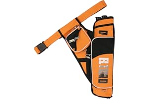 ‎ELTORO elToro Sys² - Seitenköcher inkl. Röhren und Gürtel; Zubehör beim Bogenschießen, Bogensport, sicherer Transport von Ihren Pfeilen; Pfeil und Bogen Sport