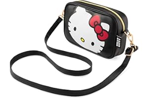 Hello Kitty Sanrio Sac Bandoulière Fille Ado Femme, Anime Sac à Main Crossbody Mode, Voyage Shopping, Idée Cadeau Kawaii