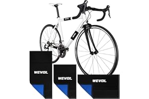 WEVOL Protection Cadre Velo Carbone, Protection Cadre VTT,Protection De Cadre De VéLo NéOprèNe De Haute Qualité,Protection Cadre VéLo Transport pour VTT Route Enfants éLectriques