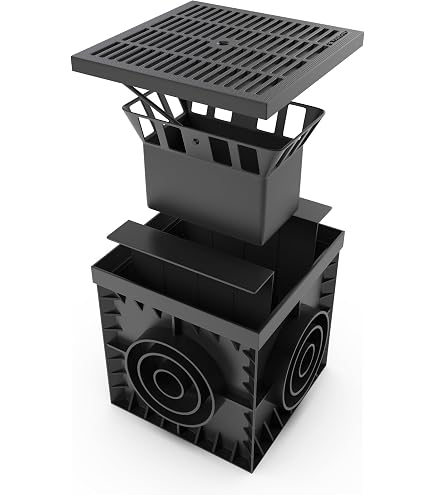 Garden Drainage Systems Drainage 110mm Rectangular Hopper Head – Ashley ...