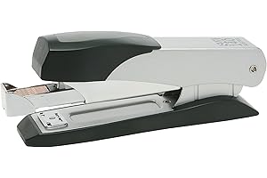 ‎SAX SAX 140 Hefter Frontlader, für bis zu 45 Blatt, aus robusten Metall, modernes und stilvolles Design, zwei Arten von Heftung, für diverse Heftklammern geeignet