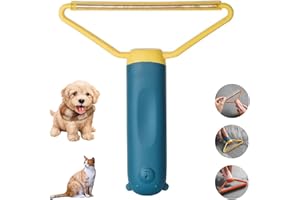 MANDARINMELON Quita Pelos Mascota: Accesorios para Perros y Gatos Removedor de Pelo. Cepillo Quitapelos y Quita Pelusas para Ropa, Sofá, Cama, Alfombras y Telas. Lint Remover. Lavable y Reutilizable