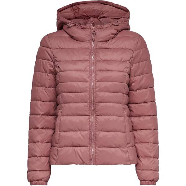Manteau Hiver Femme LAEMLIA - Veste Matelassée Capuche | Court Et Chaud