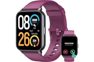 LETSACTIV Fitness Tracker,1.91"HD Touchscreen Smartwatch Answer/Make Calls,NO App/Phone Needed Pedometers,Fitness Watch with Blood Oxygen Heart Rate Monitor,100+Sports Modes Step Counter for Women Men