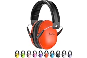 ProCase Cuffie Antirumore Bambini, NRR 21 dB Cuffie Comode Pieghevoli Regolabili per Proteggi I Tuoi Bambini dai Rumori Forti Fuoco D'artificio Concerto Aereo Dormire Studiare Teatro Studio