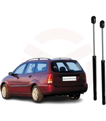 Coppia Molle A Gas Per Cofano Posteriore Ford Focus SW 2004-2011 - Ricambio 585L-420N - Foto 3