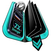 ESR Pack 3 Privacy Screen Protector for iPhone 17 Pro Max, Armorite | Anti-shock 7X, 9H+ Tempered Glass, Anti-Spy, Easy Insta