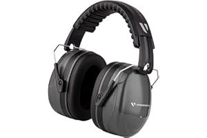 Vanderfields Cascos Antiruido Adultos 33dB, Cascos Cancelación de Ruido, Cascos Insonorizados para Estudiar, Auriculares Aislantes Ruido, Protector Auditivo, Para Trabajo, Construcción, Tiro Deportivo