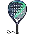 ianoni Paddle Tennis Racket Carbon Fiber Surface with EVA Memory Flex Foam Core POP Padle Racquts (S-PR8300-BLUE)