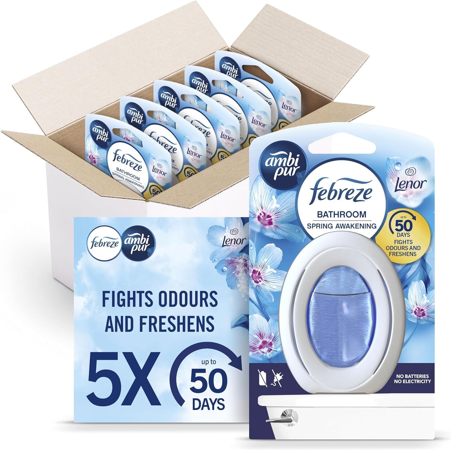 Avis d'Expert & Test Approfondi : Febreze Bathroom Air Freshener Lenor Spring A (Sélection)