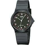 Casio MQ24-7B2 da uomo con cinturino in resina nera, Quadrante bianco., Classico : Casio