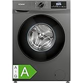 Bomann Waschmaschine 7kg | max. 1400 U/min | 10 Jahre Motor-Garantie | effizienter, leiser & langlebiger Invertermotor | 15 P