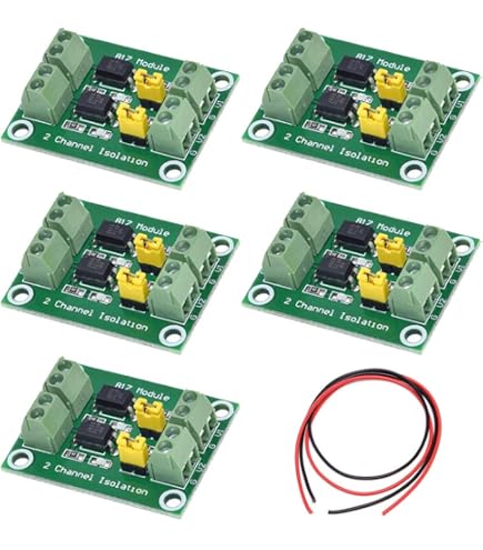 Optocoupler Isolation Board 8 Channel PLC Voltage Detection Module 220V AC For DIY