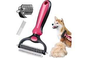 SUNNEKO Nóż do usuwania filcu, szczotka do pielęgnacji zwierząt dla psów/kotów