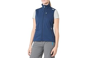 CMP Giacca Softshell impermeabile Vest Woman Geraneo-Mauve 48 da donna