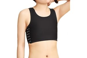 BaronHong Sport Soutien-Gorge Poitrine Binder Respirant Mesh Corset pour Tomboy Trans Lesbiennes