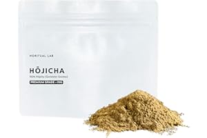 ‎NORITUAL LAB Premium Hojicha aus dem Süden Japans - Gerösteter Premium Grüntee Pulver - Roasted Green Tea - Zubereitung wie Matcha (70g)