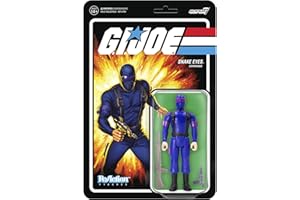 SUPER7 - G.I. Joe Reaction Wave 1 - Ojos de Serpiente, Multicolor (RE-GIJOW1A-SNK-)