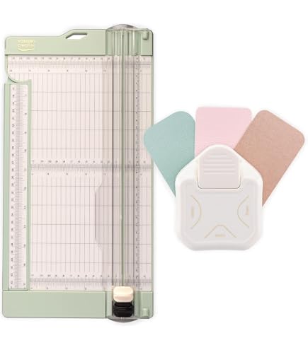 Vaessen Creative Taglierina per Carta e Cordonatrice 15,2 x 30,5 cm - Taglierina 2-in