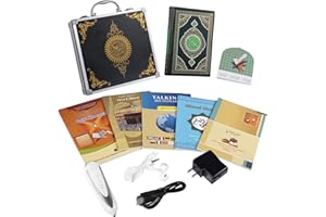 Muslim Islamic Anlising Gift Quran Reading Pen Quran Reading Pen Quran Reading Pen Ideal for Beginners Including Quran, Pen, Other Books Speakers of the Quran for Recitation and Erkl