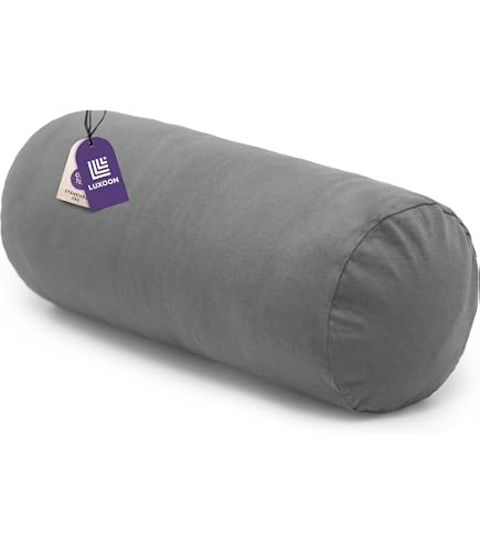 Memory Foam Nackenrolle 40 Cm - Rundes Rollenkissen Für Nacken & Rücken, Auch Für Seitenschläfer
