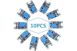 WOWOONE Eiechip DC Voltage Regulator Voltage Converter Step Up dc Boost Converter USB Power Module Supply Boost Module Converter 2V-24V to 5V-28V 2A MT3608 Mico USB