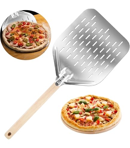 Forno Per Pizza Pala Per Pizza Corta, Pala Pizza Lunga Con Manico Pieghevole, Forno E Barbecue Per Pizzas, Supporto Di Una Grande Superficie, Pane, Pala Barella Per Pizza Grande Superficie Per Forno - 6