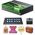 xTool S1 10W Engraver Machine with Honeycomb Working Sheet & Smart Air Assit, Enclosed Engraver and Cutter for Home Craft DIY, Auto-Focus, Precise Engraving on Wood, Metal, Acrylic, Leather